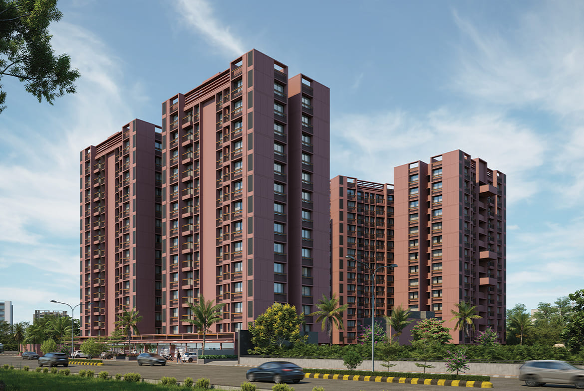2 bhk flats side view