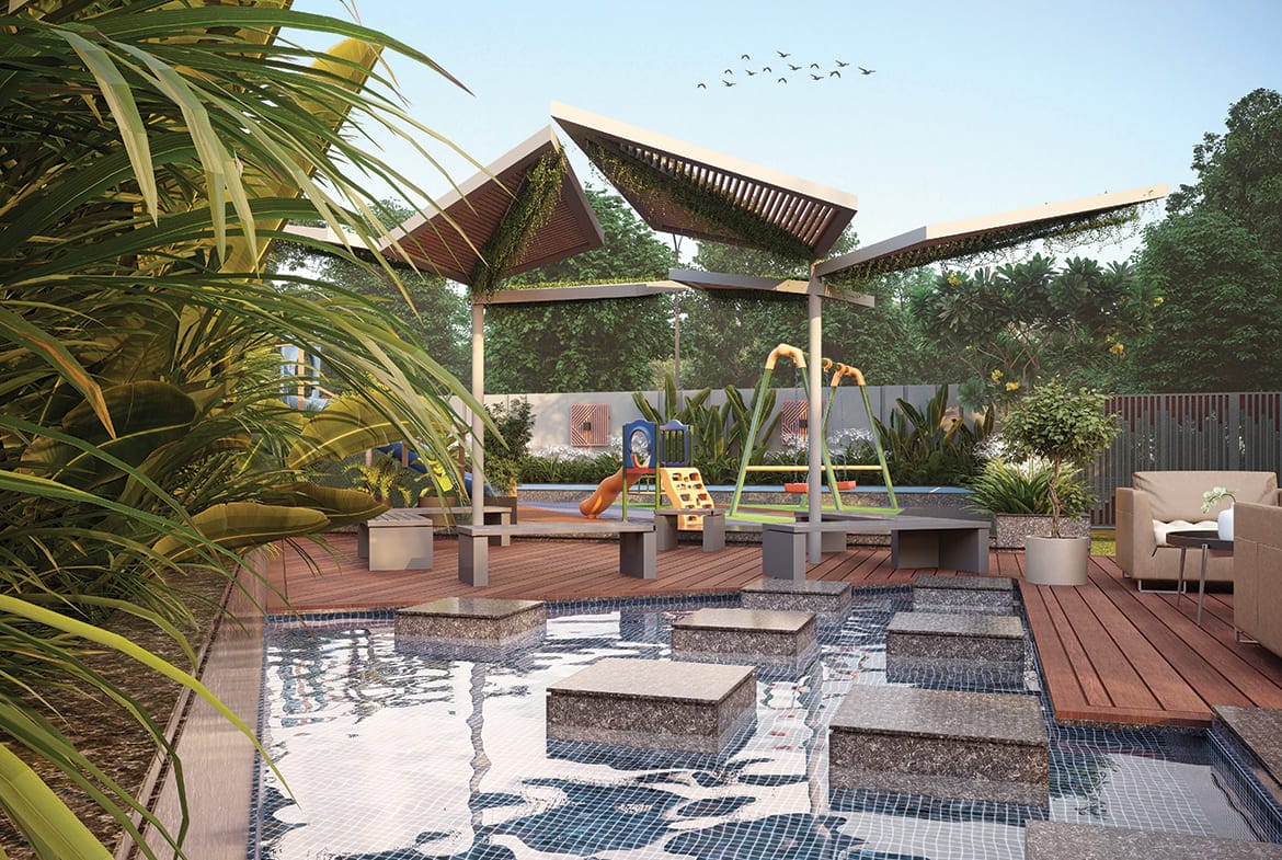 children play area