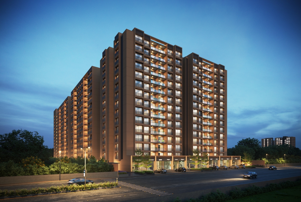2 & 3 bhk flats in Jagatpur Ahmedabad